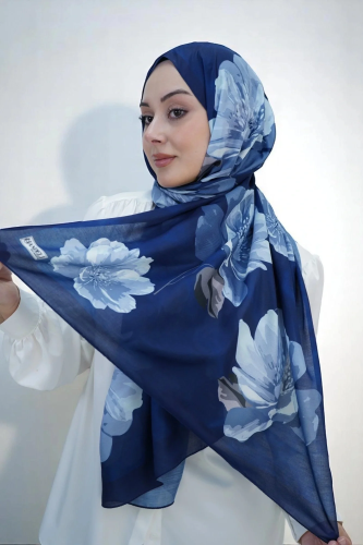 Bahar Model Retro Desen Retro Şal - 10