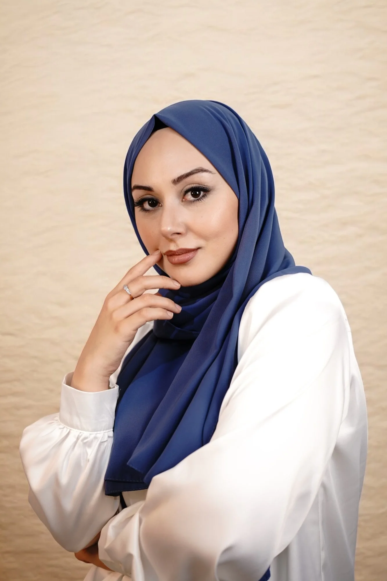 Medine İpeği Lüks Seri - Mavi